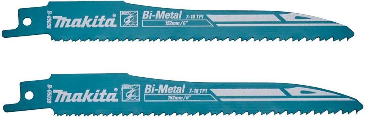 Makita rec.zaagb 132 met. s123x 2st - b-05038-2