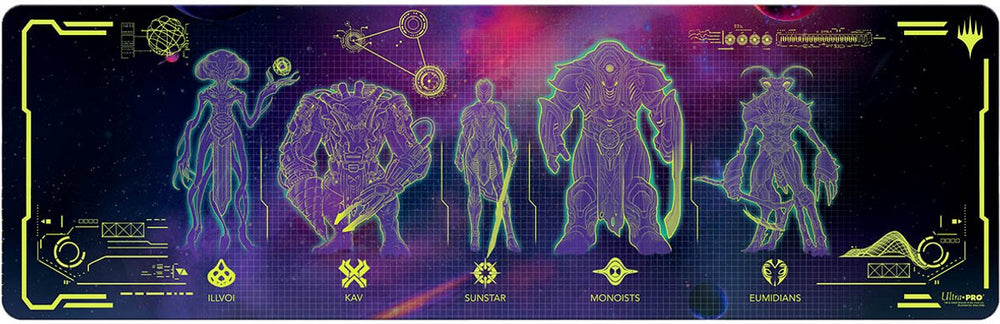 Ultrapro ultra pro - magic: the gathering - edge of eternities - alien race primer play insert table playmat 240cm - uk