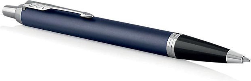 Parker im-balpen | matblauw | medium punt met blauwe inkt | met geschenkdoos