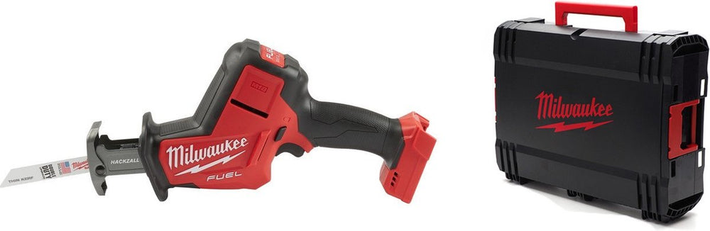Milwaukee m18 fhz-0x 18v li-ion accu reciprozaag body in hd box - 22mm