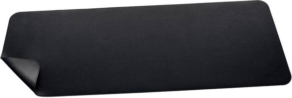 Sigel bureauonderlegger 80 x 30 cm zwart zwart dubbelzijdig