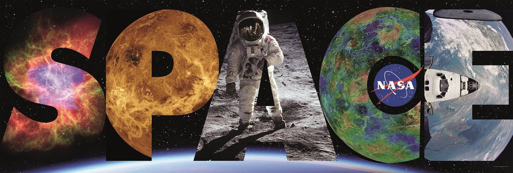 Clementoni - puzzel - 1000 stukjes - panorama - nasa 2021 - puzzel voor volwassenen en kinderen