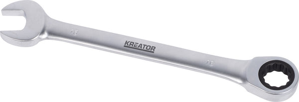 Kreator - hand tools - krt501308 - open ring-, ratelsleutel - 15, 207mm 15 mm