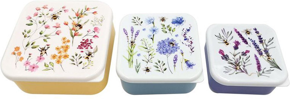 Set 3 lunchbox ml xl - nectarweiden bij