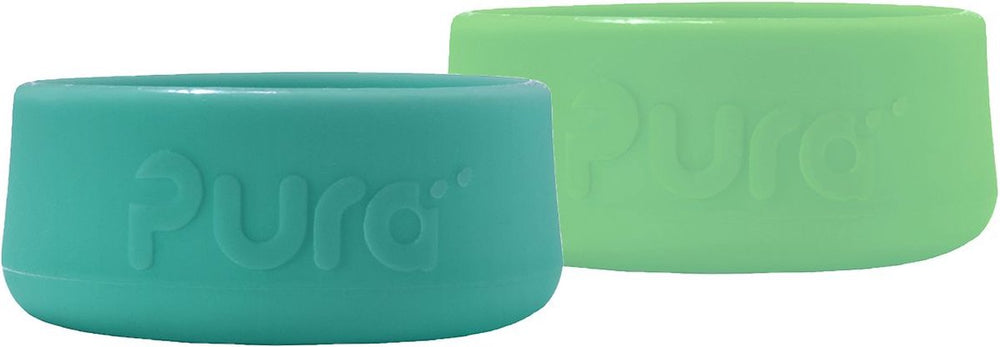Pura silicone bumpers - moss - mint - 2 stuks