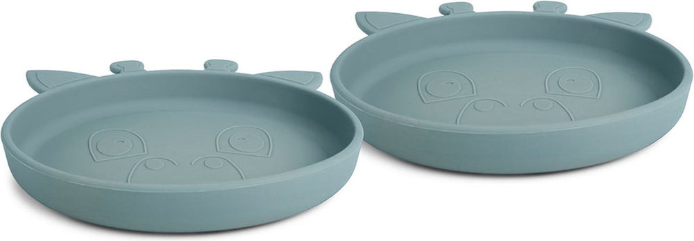 Nuuroo nuuro - siliconen kinderbord akila giraf anti slip 2 stuks - lead