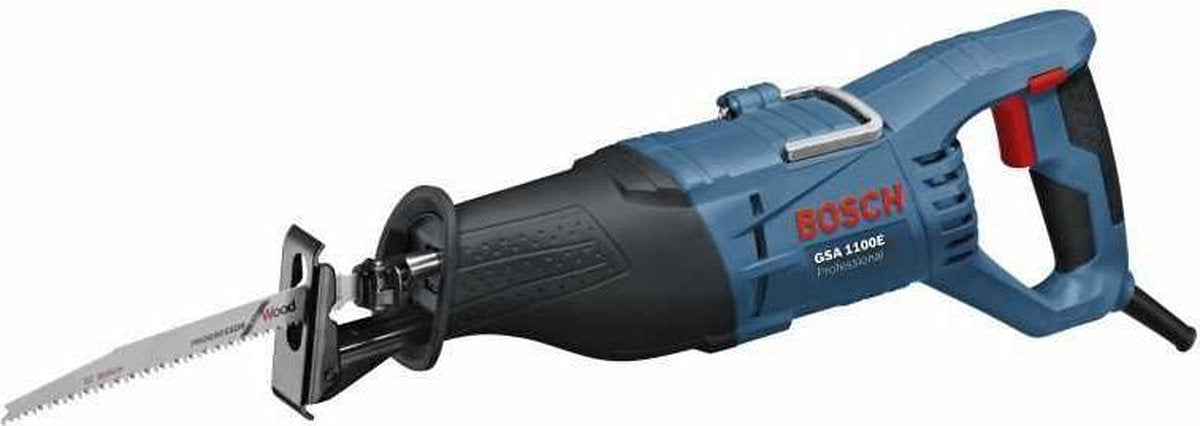 Bosch reciprozaagmachine gsa 1100 e (zaagblad hout s 2345 x, zaagblad metaal s 123 xf)