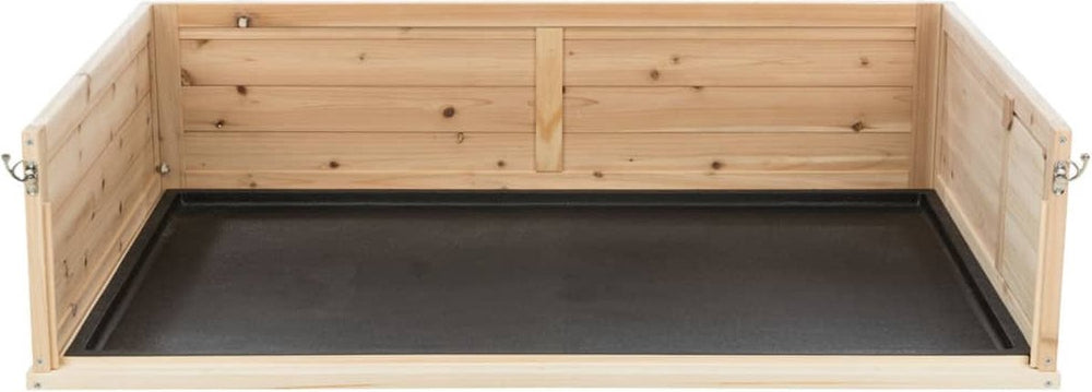 Trixie binnen ren cavia hout plexiglas