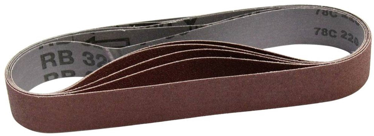 Makita p-00103 schuurband korrelgrootte (num) 80 (l x b) 533 mm x 30 mm 5 stuk(s)