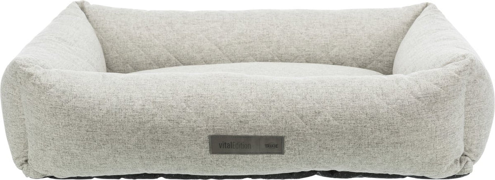 Trixie hondenmand - orthopedisch lichtgrijs 120x75 cm - memory foam, slipvast, afneembare hoes