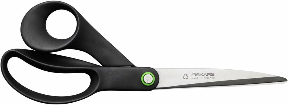 Fiskars buro- knutselschaar - schaar universeel - rechte knip - grote schaar - 25 cm - zwart, roestvrijstaal