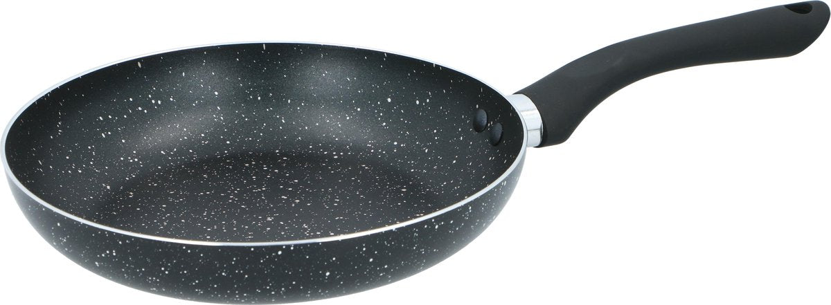 Alpina koekenpan - bakpan - alle warmtebronnen - - anti-aanbaklaagje - gemarmerd - ø24cm