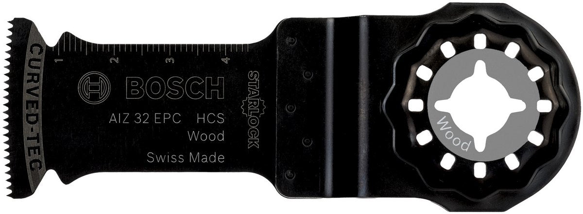 Bosch accessoires starlock aiz 32 epc hcs, wood, curved-tec 32 x 50 10x - 2608664472