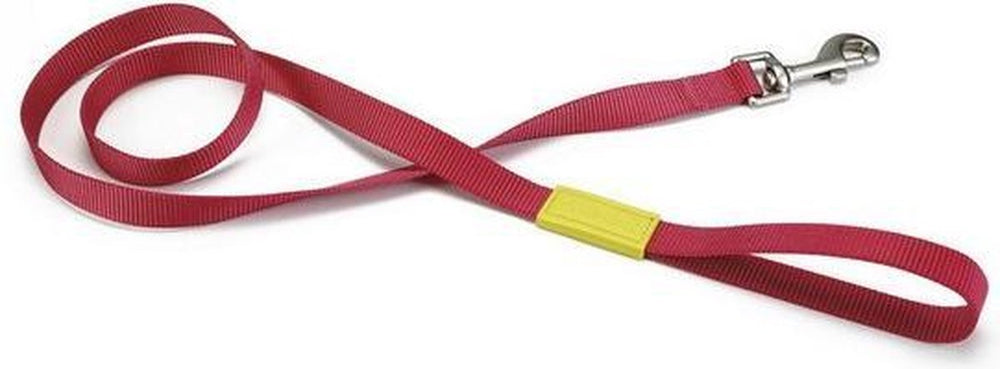 Beeztees nylon looplijn uni roze 120cmx20mm