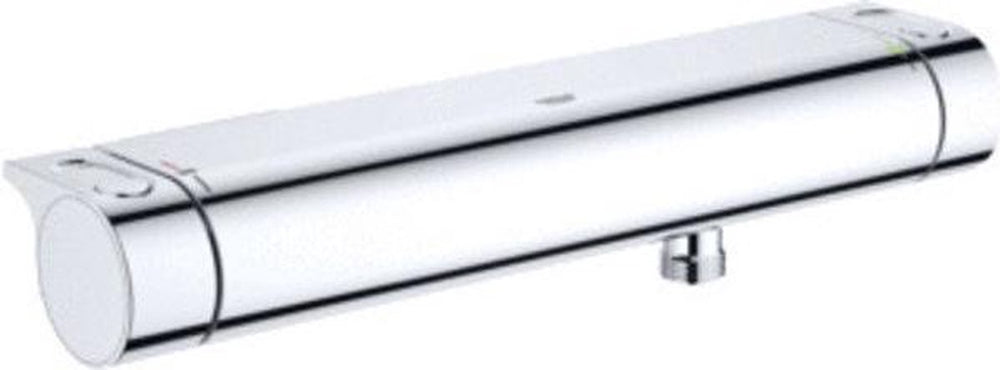 Grohe grohtherm 2000 new thermostatische douchekraan - cooltouch - 12cm - zonder koppelingen - chroom - 34171001