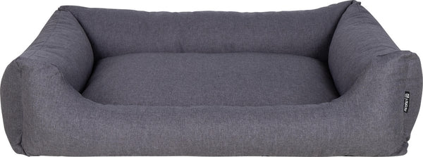 District 70 classic box bed - hondenmand - charcoal grey - l - 100 x 70 cm