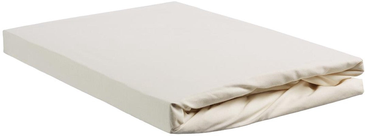 Ambiante jersey - topper hoeslaken - 160x200 210 - gebroken wit