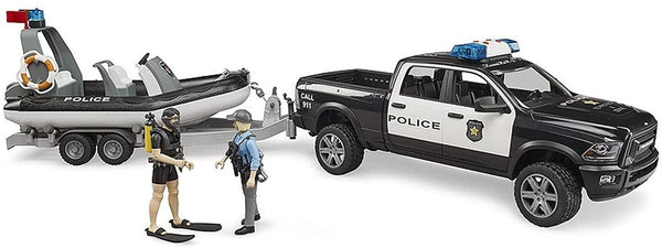Bruder 2507 Police Dodge Ram with Light and Sound