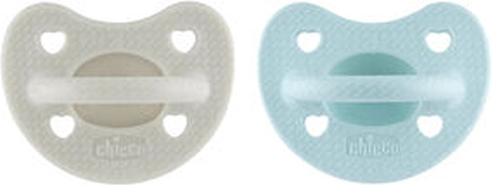 Chicco physioforma luxe 6-16 2 stuks groen -grijs fopspeen