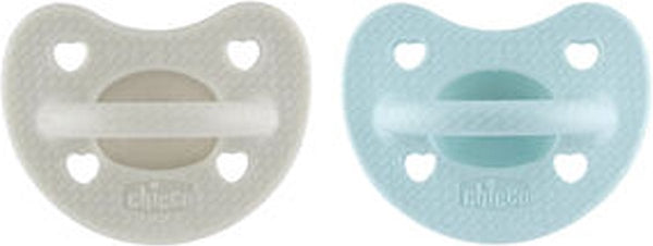 Chicco physioforma luxe 6-16 2 stuks groen -grijs fopspeen