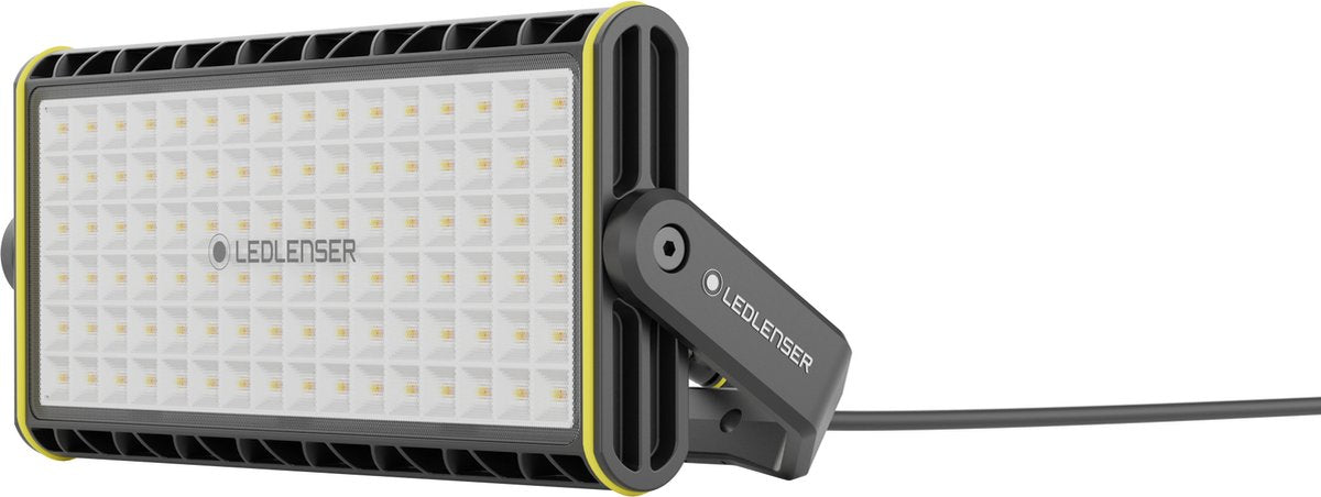 Ledlenser af12c work - bouwlamp - kabel - 8000 lumen - ip67 - ik07 - aluminium - aanpasbare lichtkleur