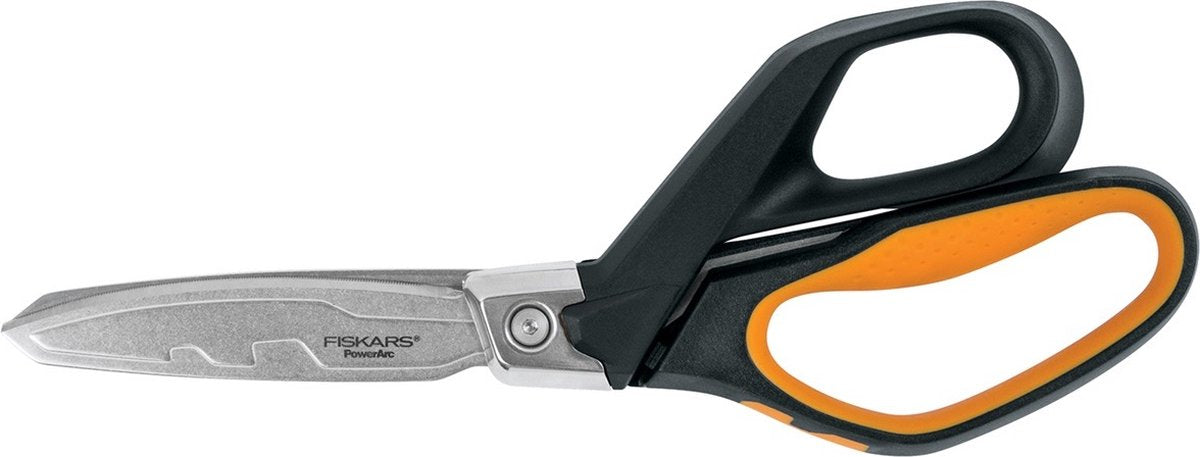 Fiskars powerarc heavy-duty schaar 26 cm zilver
