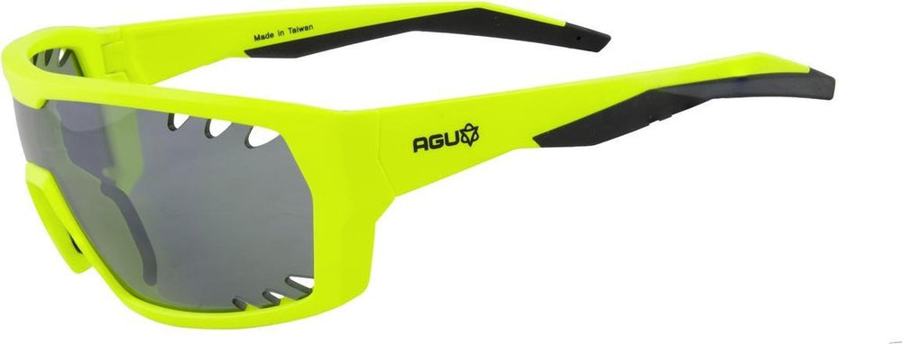 Beam fietsbril geel smoke lens