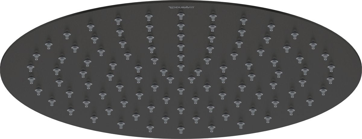 Duravit regendouche ø300 mm – douchekop – easyclean – verstelbaar – zwart mat