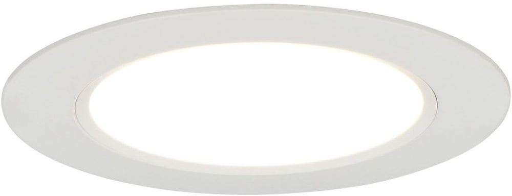 Trio virunga - inbouwspot - wit mat - incl. 1x smd 6 w - extern dimbaar - plafondbevestiging - dip - schakelaar