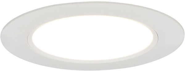 Trio virunga - inbouwspot - wit mat - incl. 1x smd 6 w - extern dimbaar - plafondbevestiging - dip - schakelaar
