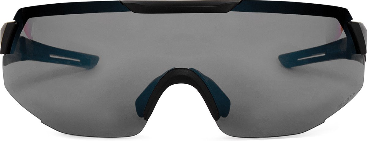 Agu pride fietsbril zwart smoke lens