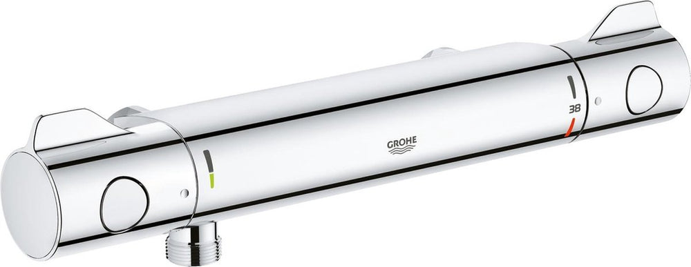 Grohe grohtherm 800 thermostatische douchekraan - 15 cm - zonder koppelingen - chroom