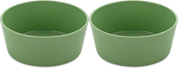 Koziol kom, 0.89 l, set van 2, organic, blad groen - | connect bowl