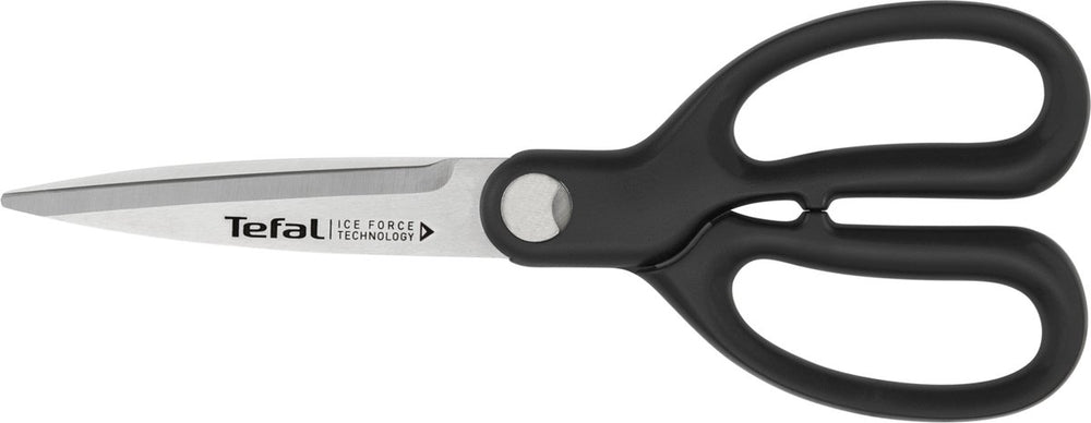 Tefal ice force - keukenschaar - zwart - rvs bladen - ergonomisch - duurzaam