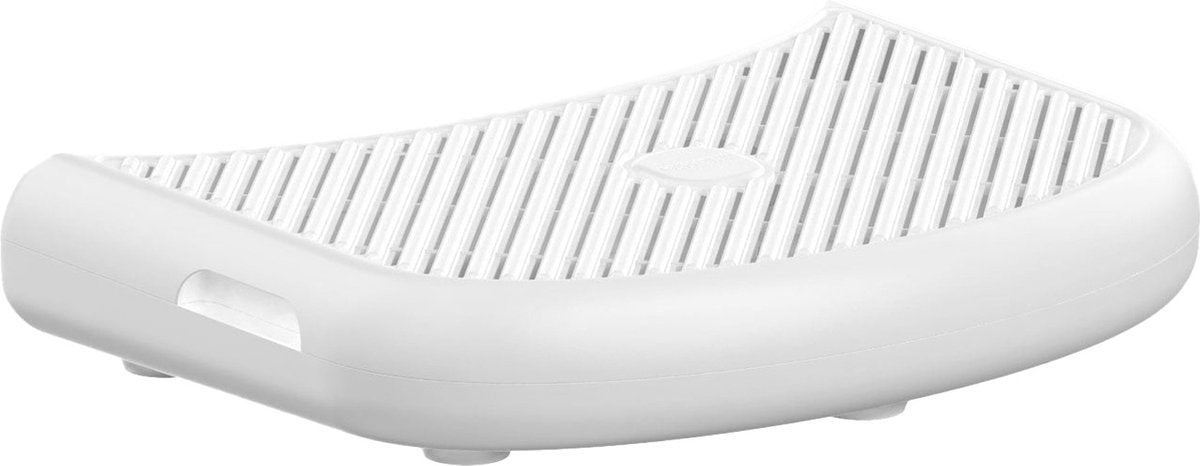 Catlink stairway - trap en uitlooprooster voor de scooper se baymax zelfreinigende kattenbak - vangt kattenbakgrind op - wit