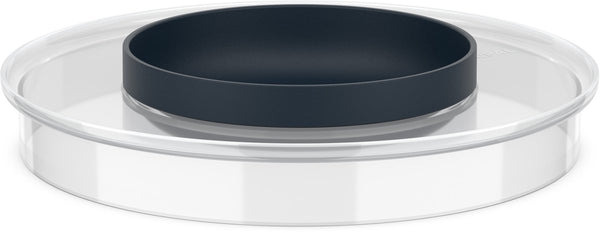 Mepal spatdeksel beslagkom voor 3000 ml chef it - inclusief klein bakje van 250 ml - schaal - vaatwasmachinebestendig - bakspullen - navy