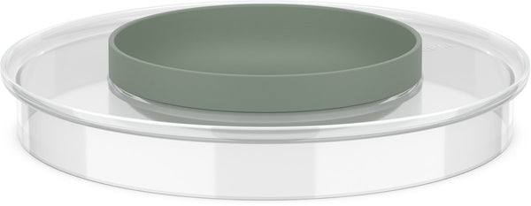 Mepal spatdeksel beslagkom voor 3000 ml chef it - inclusief klein bakje van 250 ml - schaal - vaatwasmachinebestendig - bakspullen - nordic sage