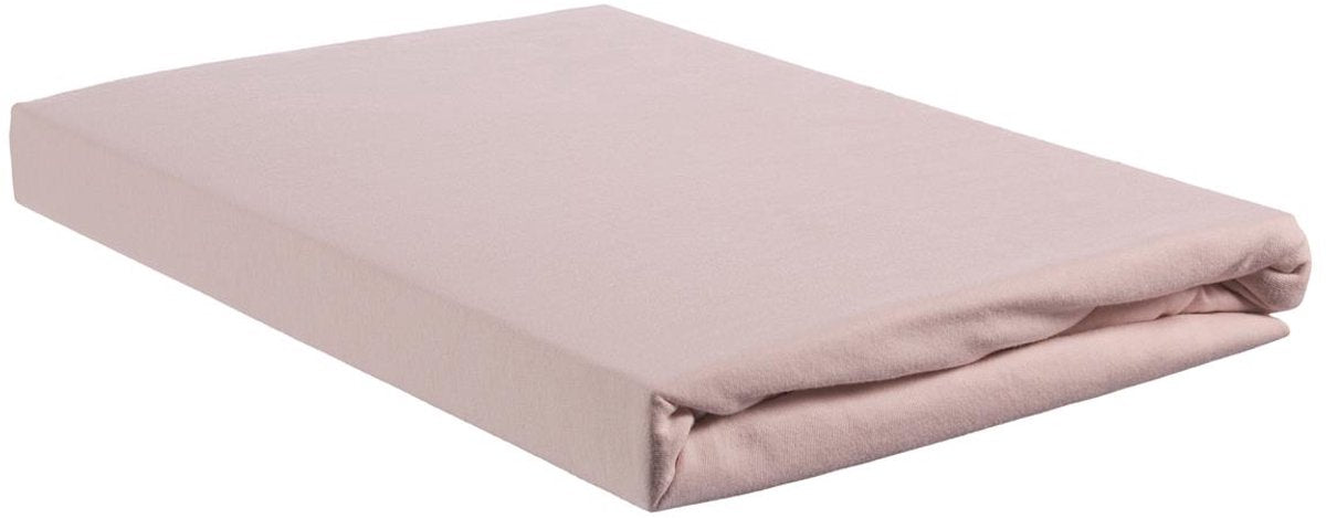 Beddinghouse - jersey - split-topper - hoeslaken - 160x220 cm - zacht roze