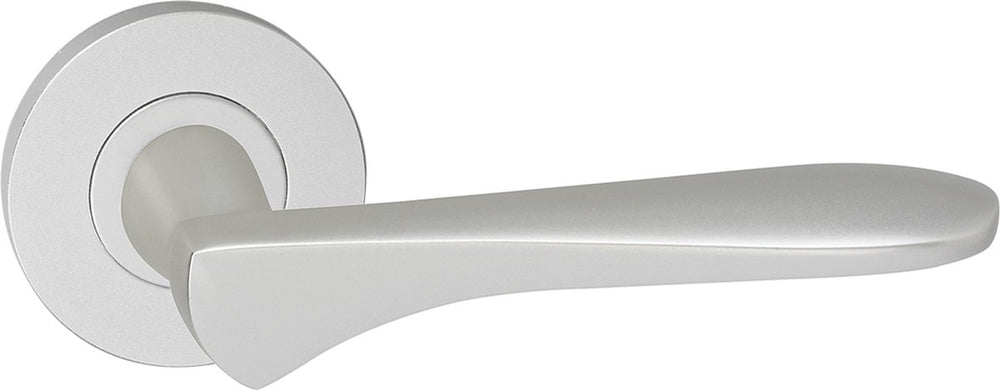 Impresso deurkruk - watford - voor binnen - rond - aluminium - 2 stuks