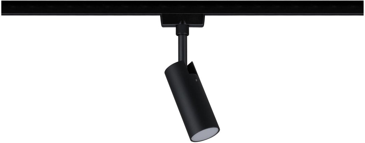 Paulmann urail railspot tubo losse spot 250lm 4,5w 3000k 230v zwart mat