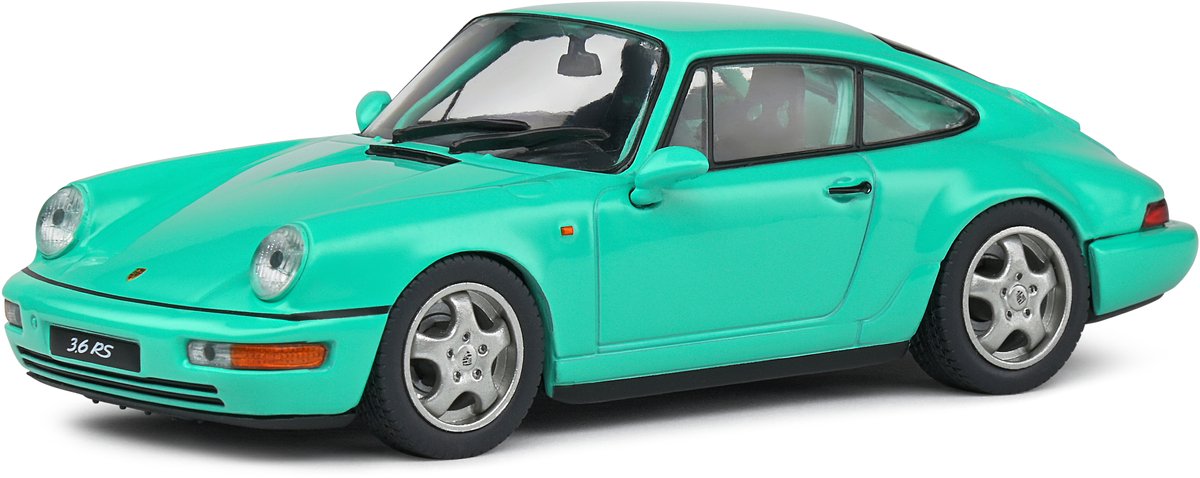 Geen automerk porsche 911 (964) rs clubsport solido modelauto 1:43 1994 s4312903 schaalmodel