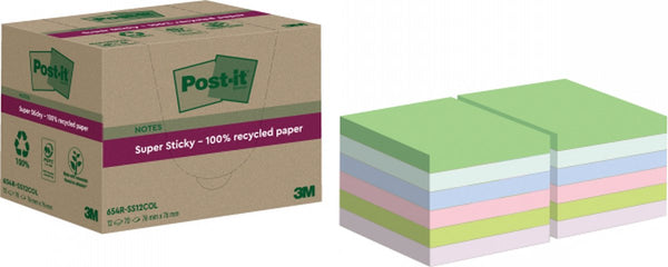 Post-it super sticky notes 7100284781 70 vellen multikleur