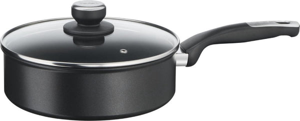 Tefal unlimited - hapjespan - ø24 cm - inclusief deksel - geschikt voor inductie - anti-aanbaklaag