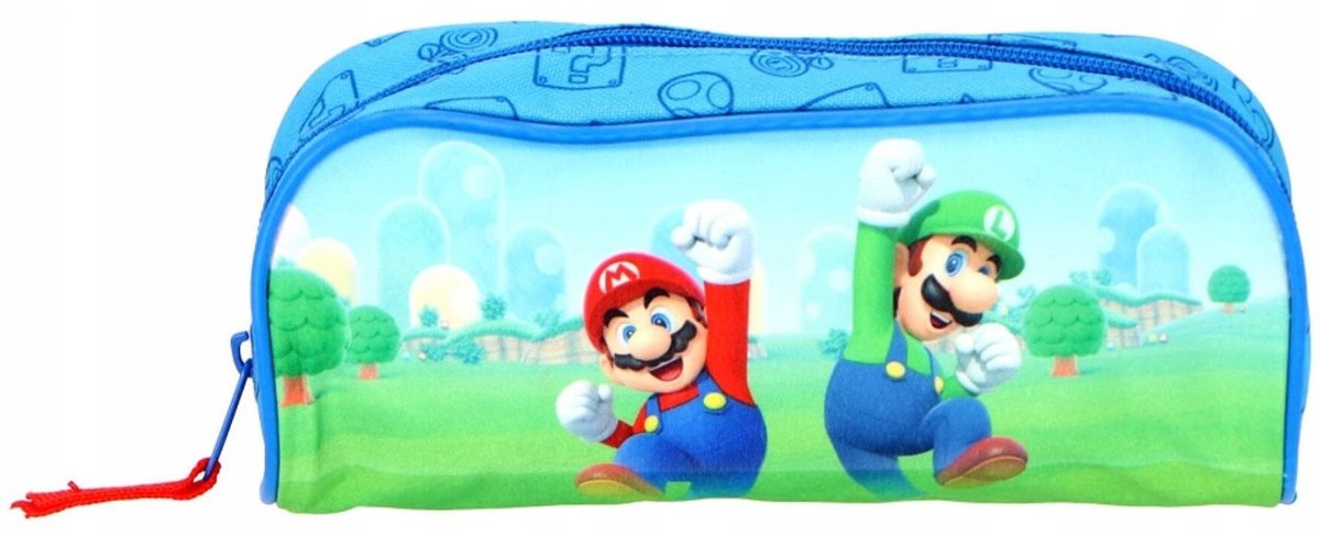 Kids licensing super mario etui voor kinderen - super mario schoolspullen