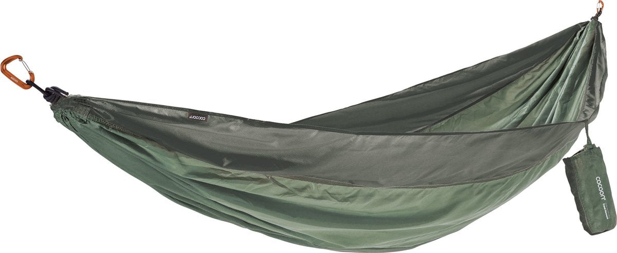 Cocoon travel hammock set - double - cypress green
