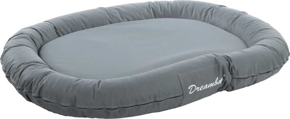 Flamingo hondenkussen dreambay® ovaal petrol - 120 x 90 x 16cm - wasbaar - afneembare hoes met rits - waterafstotend - ideaal voor labrador, golden retriever, duitse herder, rottweiler weimaraner enz..