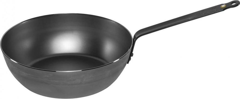 Debuyer de buyer mineral b element hapjespan 28 cm – plaatstaal – pfas-vrij – natuurlijke antiaanbaklaag – inductie geschikt