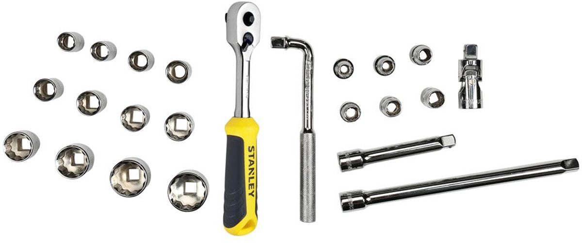 Stanley stmt1-74726 transmodule doppenset ½” 12-kant 23-delig