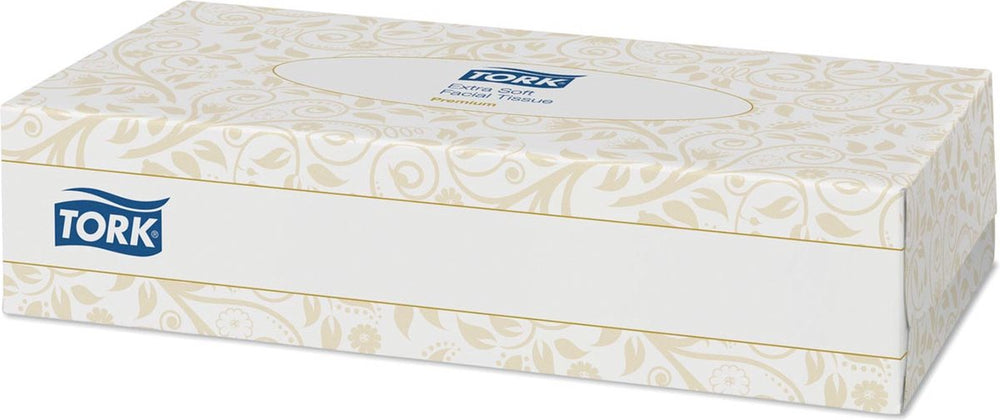 Tork extra zachte facial tissues 2-laags wit f1 premium 1 doos