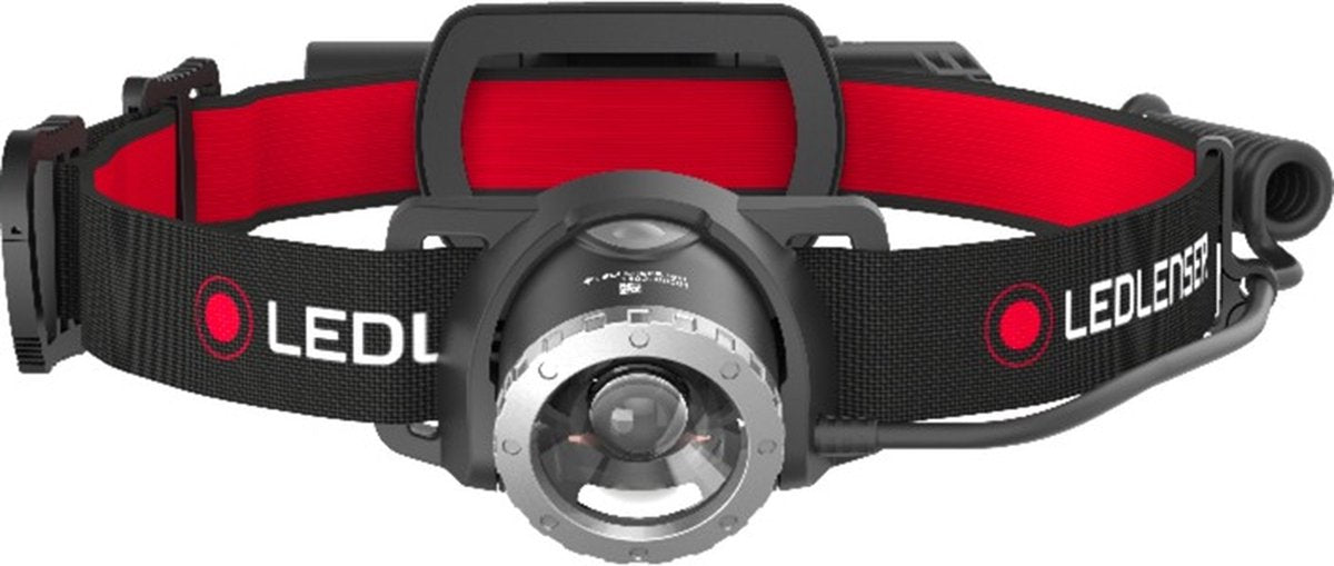 Ledlenser hoofdlamp h8r ledverlichting (zwart rood, 600 lm, 6000 - 8000k)
